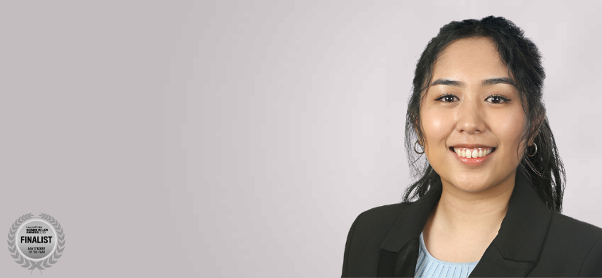 Renee Puno - Law Clerk - Ramsden Lawyers - Law Student of the Year